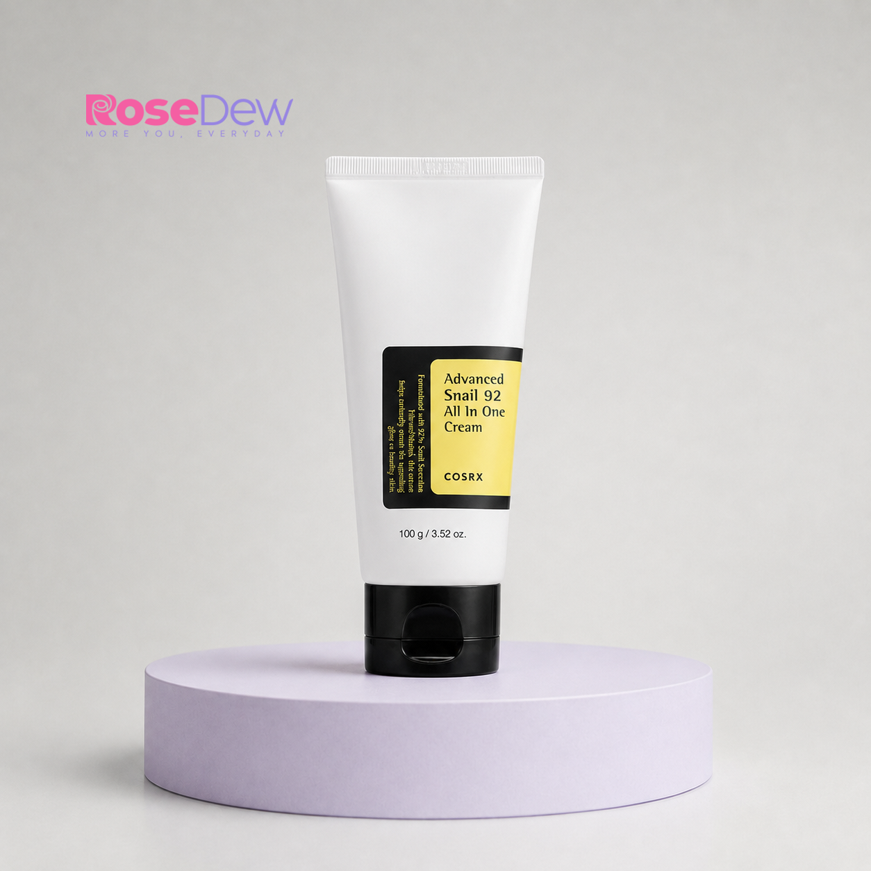 Cosrx Advanced Snail 92 All In One Cream – 100g Tube Cosrx Advanced Snail 92 All In One Cream – 100g Tube
